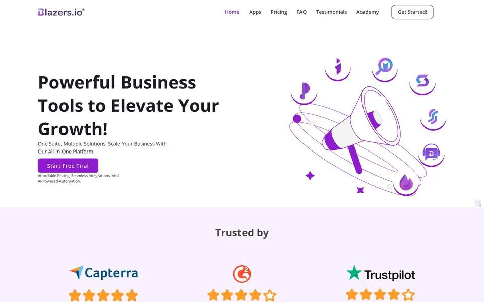 Blazers.io — Laravel SaaS product suite