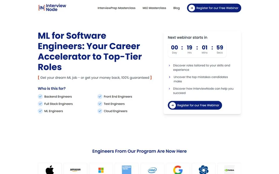 InterviewNode — headless WordPress career platform